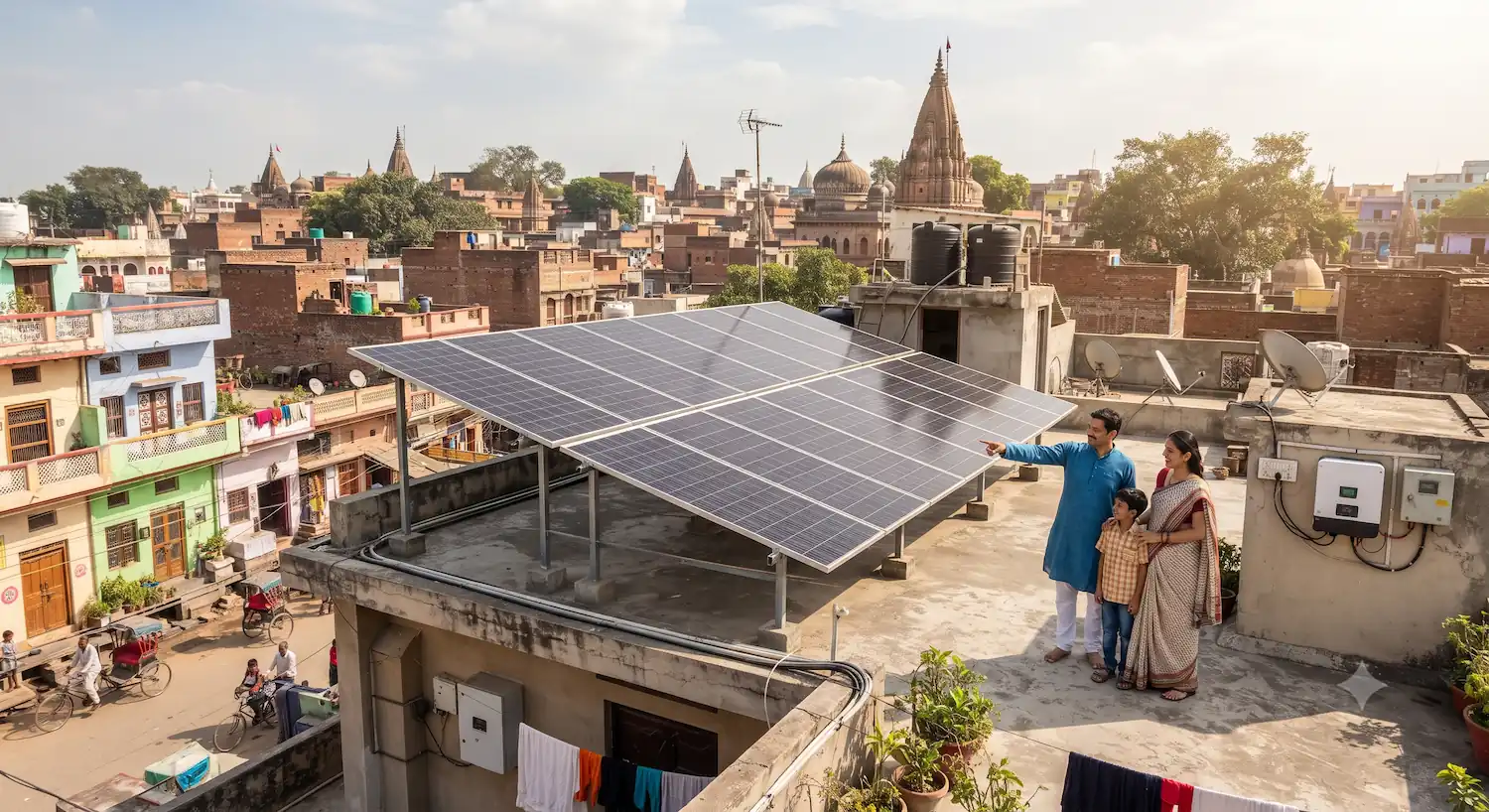 Solar Rooftop Banner